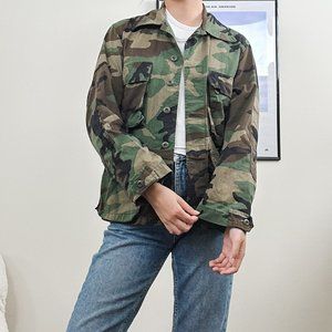 Men's Military Camo Jacket